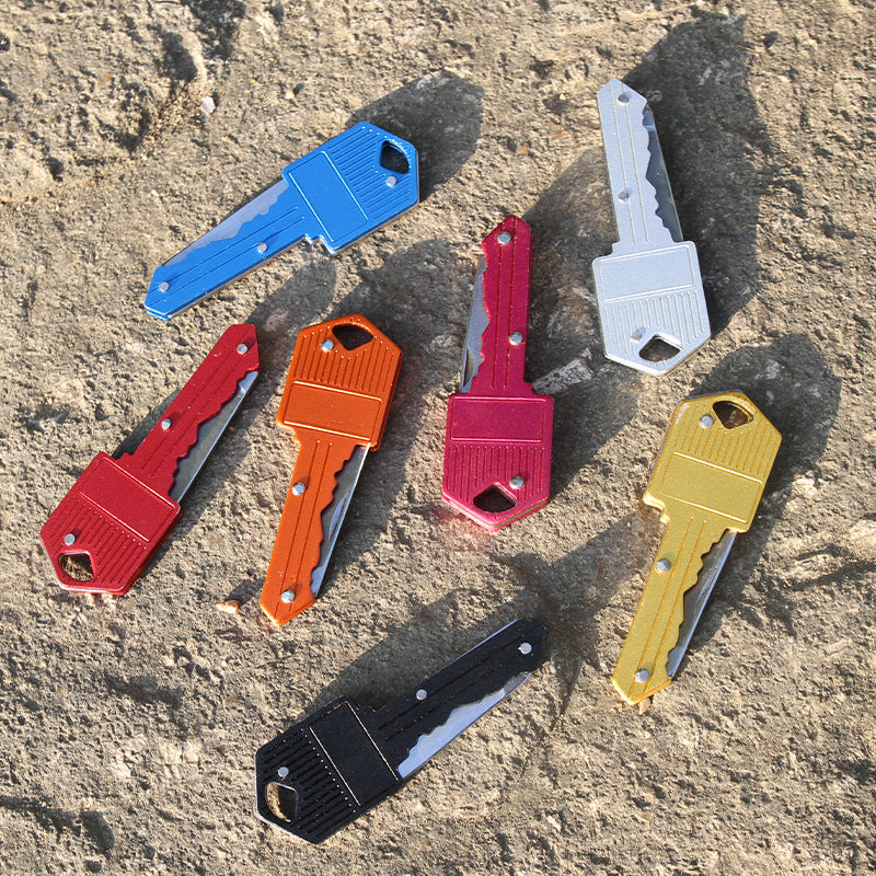 Mini EDC Multifunctional Folding Knife Outdoor Key Knife Self-Defense Open Letter Open Express Home Convenience Tool