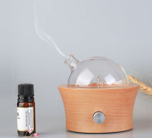 Solid Wood Essential Oil Cold Fragrance Instrument Air Purification Humidifier Cold Spray Fragrance Expander Anhydrous Aromatherapy Machine