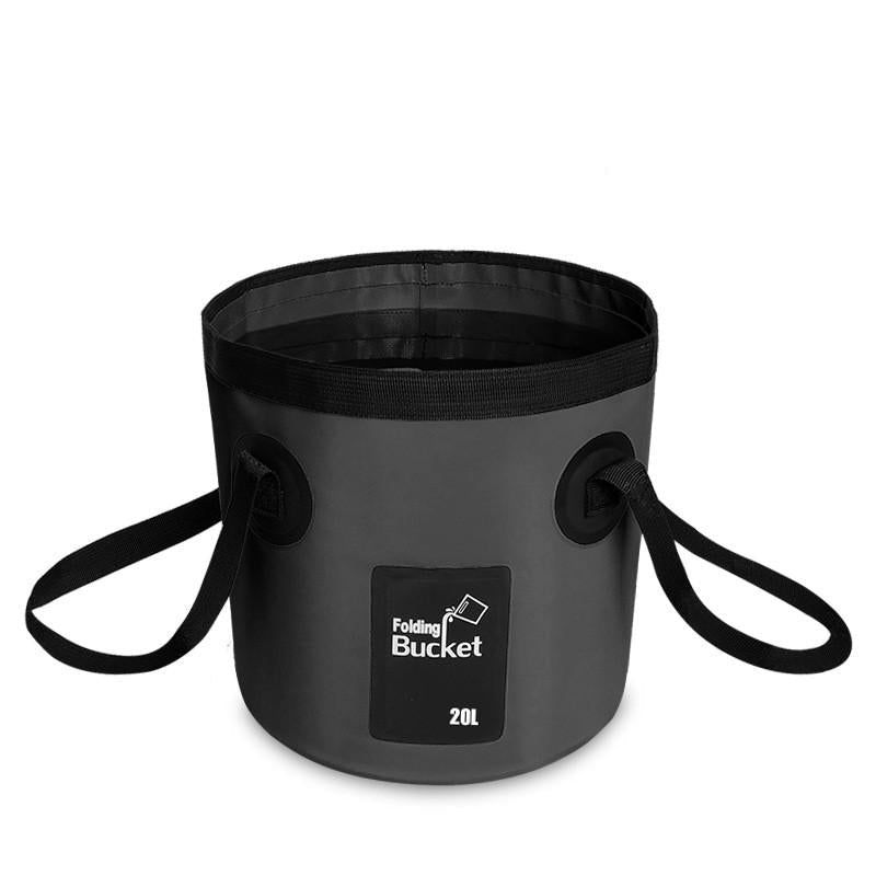 12L Portable Bucket Water Storage Bag Storage Bag Waterproof Water Bag Fishing Folding Bucket Portable Sink Mop Bucket