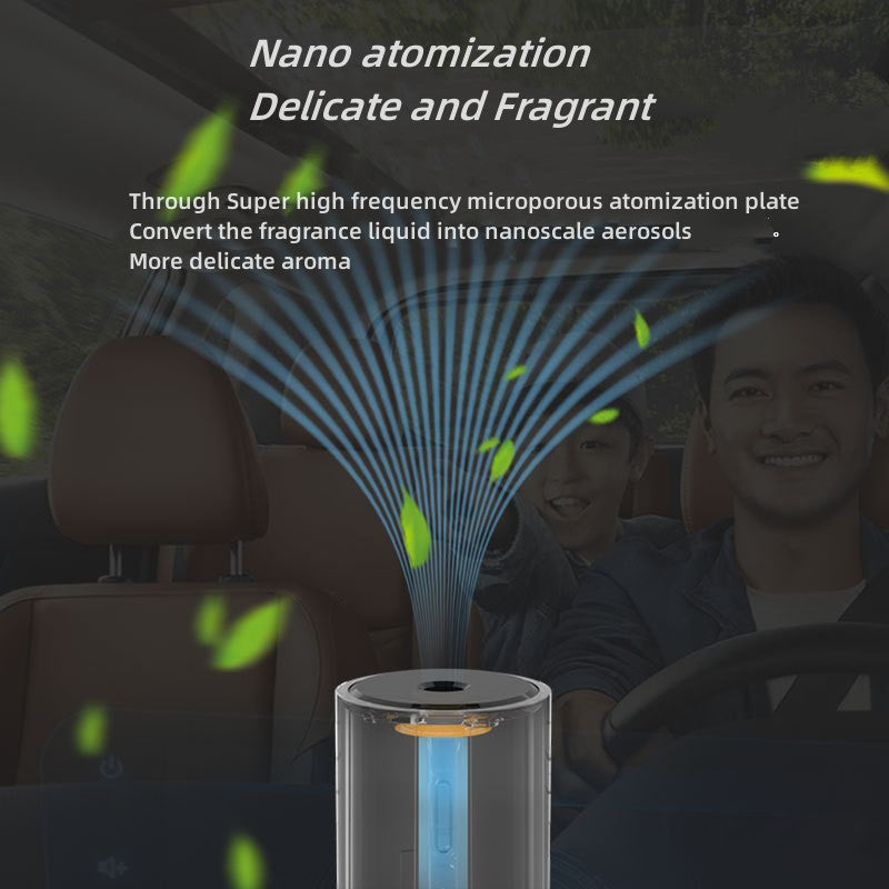 Intelligent home car multi-purpose automatic aromatherapy machine Essential oil charging wall mounted air diffuser Portable fragrance machine