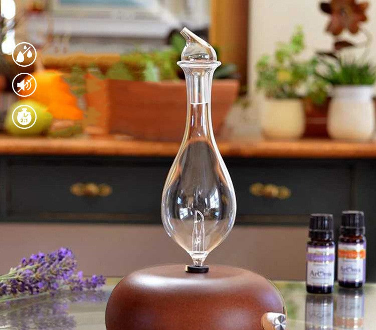 Silent solid wood diffuser, pure oil diffuser, cold diffuser, anhydrous essential oil aromatherapy machine, household use