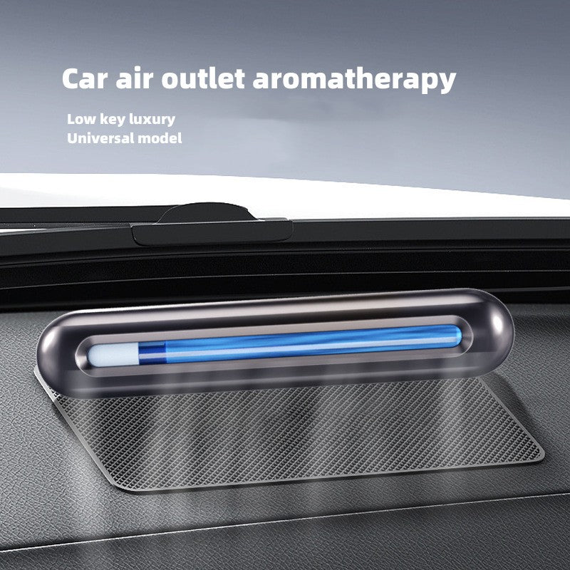 Car fragrance air outlet perfume, lasting fragrance, purifying air, cologne fragrance, zinc alloy car accessories