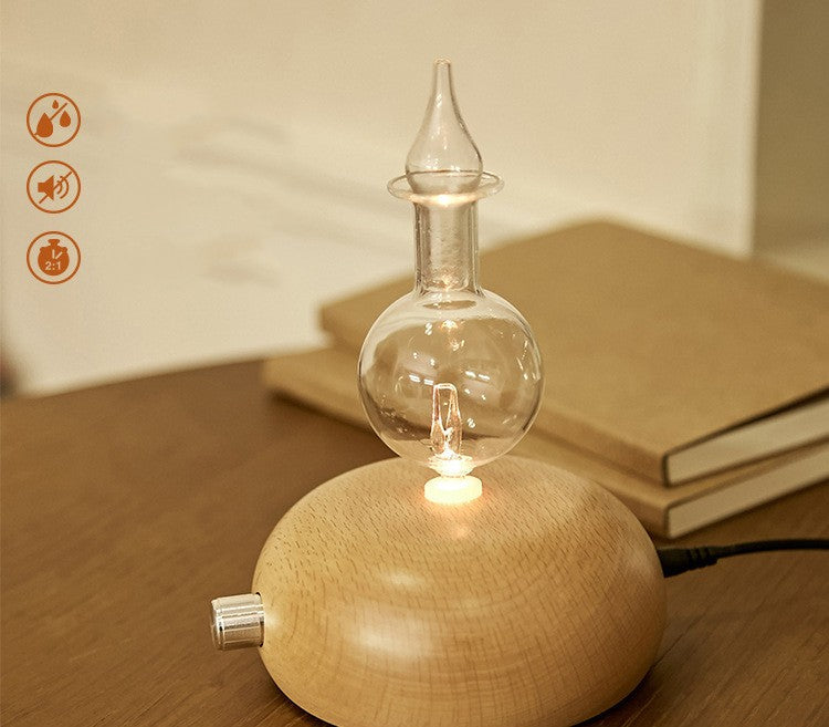 Silent solid wood diffuser, pure oil diffuser, cold diffuser, anhydrous essential oil aromatherapy machine, household use