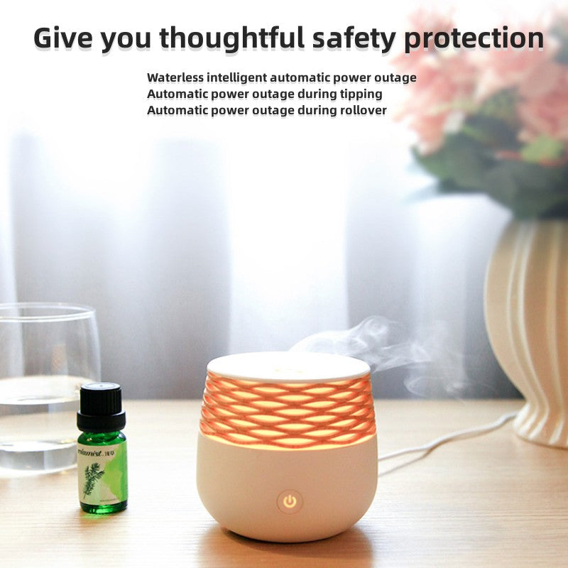 Mini automatic fragrance dispenser for home use, ultrasonic air humidifier