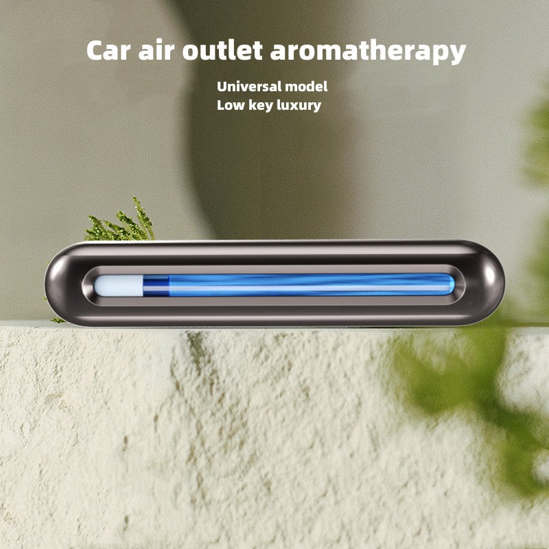 Car fragrance air outlet perfume, lasting fragrance, purifying air, cologne fragrance, zinc alloy car accessories