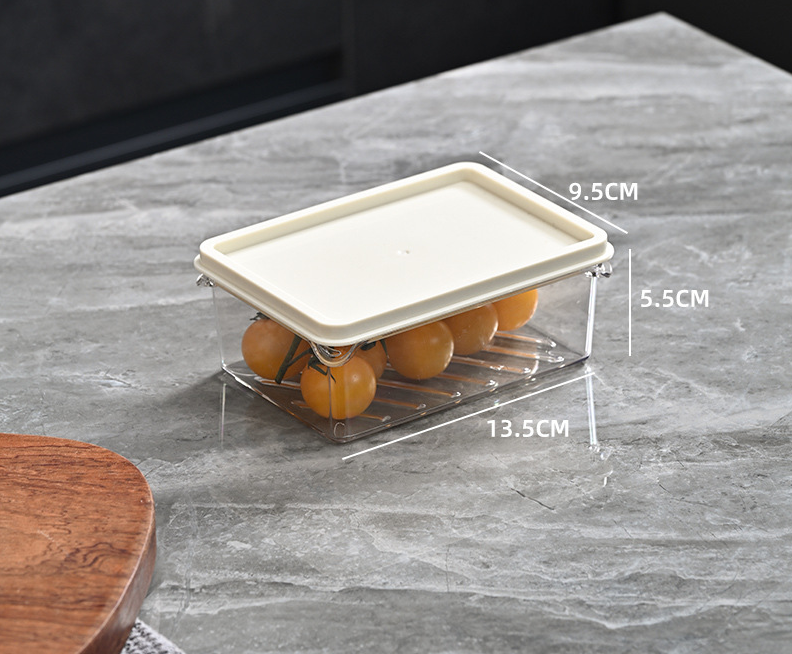 Refrigerator storage box, preservation box, food grade kitchen organizer, vegetable, egg, dumpling, frozen box, sealed box