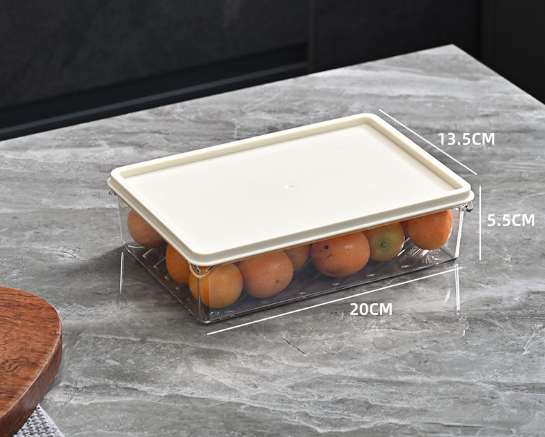 Refrigerator storage box, preservation box, food grade kitchen organizer, vegetable, egg, dumpling, frozen box, sealed box