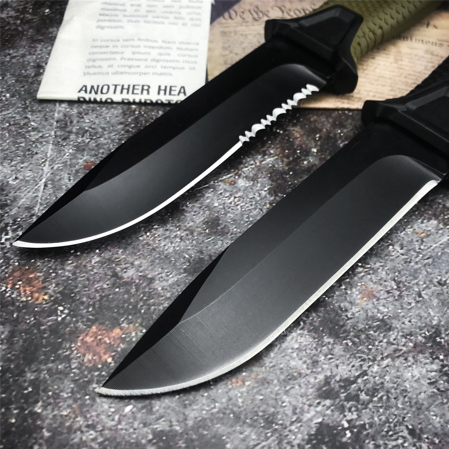 Gb 1500 Fixed Blade Knife Military Training High Quality Outdoor Camping Hunting Survival Tactical Pocket EDC Tool Knives