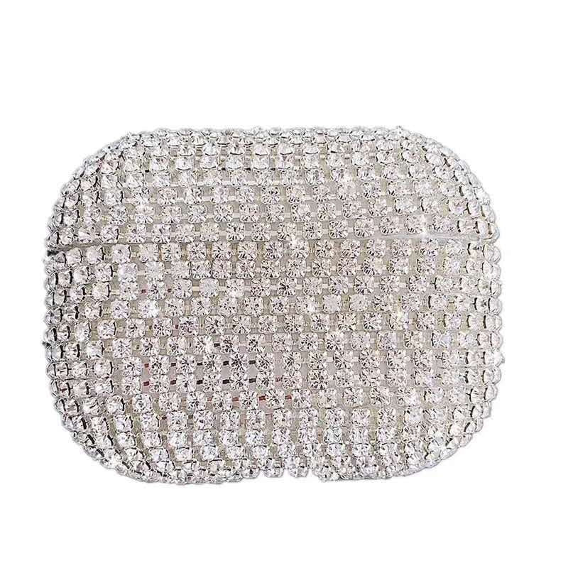 Rhinestone Airpods Apple Headphone Protective Case Diamond Airpods Protective Shell Bluetooth Anti-fall